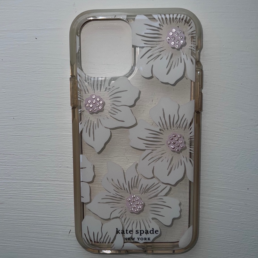 Kate Spade Defensive Hardshell Case Apple iPhone 11 Pro 5.8" Hollyhock